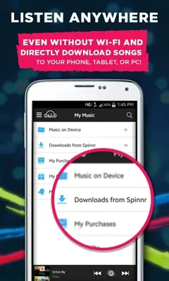 Spinnr android App screenshot 1